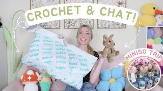 Crochet & Chat / Crochet with Me, Selling Plushies, Unboxing, Shopping Trip!