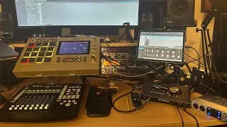 My Akai MPC Live 2, iPad, and Logic Pro Workflow and Studio Setup