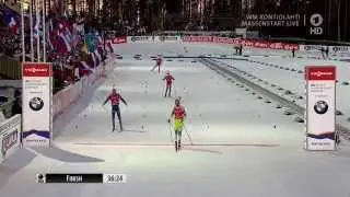 Finale Men 15 km Mass World Championships Kontiolahti 2015