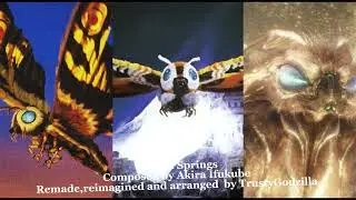 Sacred Springs (Reimagined Remake w/drums,Fl Studio, Akira Ifukube, TrustyGodzilla)