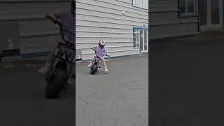muckandfun electric dragster monkey bike new model