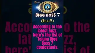 Big Boss Telugu 7 contestants 