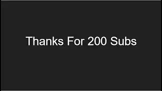 Setup Video for 200 subs!
