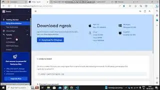 How to solve already a tunnel is open for your ngrok account / how to find which tunnel is running