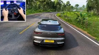 Jaguar I-PACE - Forza Horizon 5 | Logitech G29 [4K]
