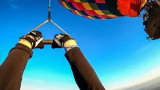 Hot Air Balloon Swing Skydive