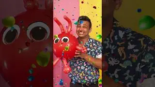 Red Balloon Puppy Challenge 🐶🎈#morphle #kids #trending