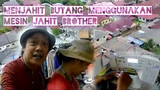 video bukan jalan jalan menjahit butang menggunakan mesin jahit brother