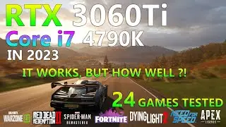 RTX 3060 Ti 8GO - Core i7 4790K - Test in 25 Games