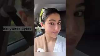 Oh My God...Sara ali khan kya dekhkar ghabra gayi | Bollywood Bytes