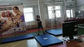 Гиревой спорт. А^Р 12кг: 253 Алфёров Егор 11лет.