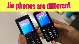 All the jio phones are not same!