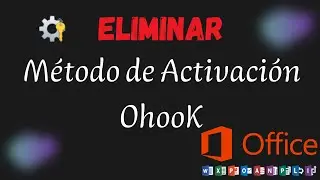 Deshacer / Eliminar, Método de Activación Ohook. Activación Office.