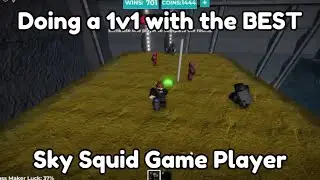 I did a 1v1 with the *BEST* Sky Squid Game player in Squid Game X