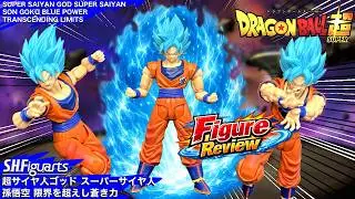S.H.Figuarts Super Saiyan God Super Saiyan Son Goku -Blue Power Transcending Limits-
