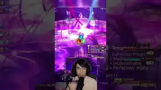 Focusing during raid while streaming - Final Fantasy XIV #shorts