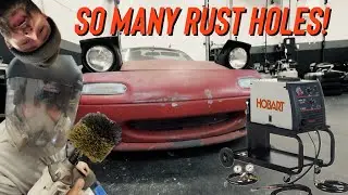 The Floor On my $100 Miata Is Ruined!