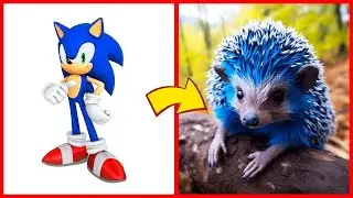 SONIC the Hedgehog ALL CHARACTERS in REAL LIFE 2024
