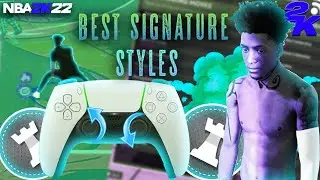 NBA2K22 Advance Dribble tutorial Best signature styles become a comp guard with these combos