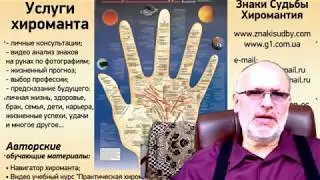 ПРИМЕР АНАЛИЗА ЗНАКОВ НА РУКАХ В РЕЖИМЕ ОФ -ЛАЙН.ТОЛЬКО ВИДЕО ЗАПИСЬ БЕЗ "ЖИВОГО" ДИАЛОГА С КЛИЕНТОМ