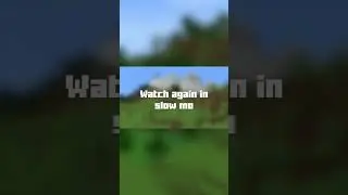 Creeper Explosion Glitch! #minecraft