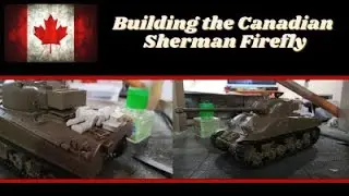 Tanks of the commonwealth buddy build Ep.2: Building the canadian Sherman Ic Firefly (Asuka 1:35)