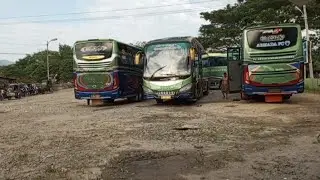 Banyak Bus ALS menginap di Loket ALS bintang