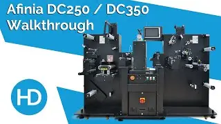 Afinia DC350 Digital Label Finisher - Walkthrough | HD Labels