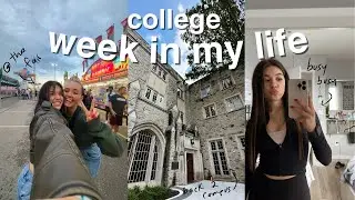college week in my life: busy week, classes, fall clothing haul + more