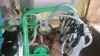 Сборка доильного аппарат двойного доения турецкий👍🏽👍🏽