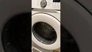 Samsung 4.5 cu.ft washer calibration cycle #shorts #washingmachine #samsung