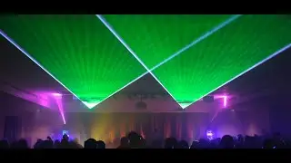 Laser Show for Silent Disco | 6W Full Color Laser Show | Lehigh Valley Events & Productions