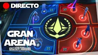 GRAN ARENA en DIRECTO | RONDA 1, 3vs3  | SWGOH - Star Wars Galaxy of Heroes