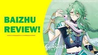 C0 Baizhu Review: Good DENDRO Healer !! | Genshin Impact