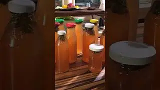 Яблочно-мятный сироп на зиму!