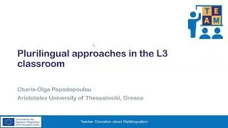 2.3.3 Plurilingual approaches in the L3 classroom