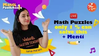 Math Puzzles - Only 1% Can Solve This😮!! | Class 6, 7 & Class 8 Maths 💥| Sana Ma’am | Pirates🏴‍☠️