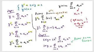 Résolution des équations différentielles par les séries entières/ PART 2