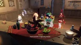 [Genshin Impact] Venti Finally Gets to Drink (Funny & Cute Moment)