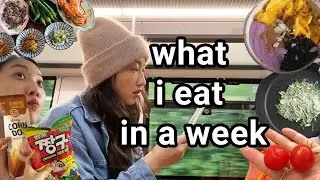 [GER vlog] what i eat in a week | making kimchi with mom + skincare