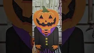 Pumpkin Head #foryou #halloween #spooky #spookyskeleton #pumpkin #creepy #creeper #scary #skeleton