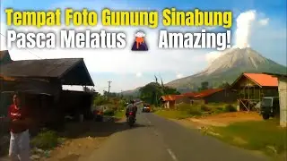 TEMPAT  FOTO  BERLATAR  BELAKANG  GUNUNG  SINABUNG