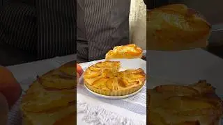 Флоньярд с персиками 🍑 (ленивый пирог)