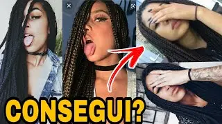 IMITANDO FOTOS TUMBLR DE MENINAS COM TRANÇAS