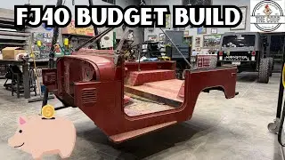Budget-Friendly FJ40 Build Begins! Stripping It Down 👀