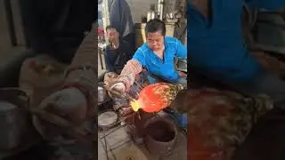 Выдувание стекла