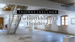 Half-timbered houses of the Siegen industrial area today by Thomas Kellner at Kunstverein Ebersberg