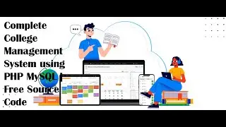 College Management System PHP MySQL | Free Source Code Download