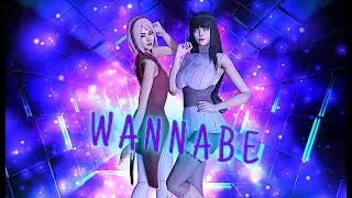 ITZY -WANNABE - Hinata & Sakura【MMD Naruto】
