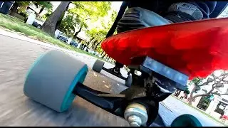 3D Printed Longboard in Buenos Aires, Argentina.